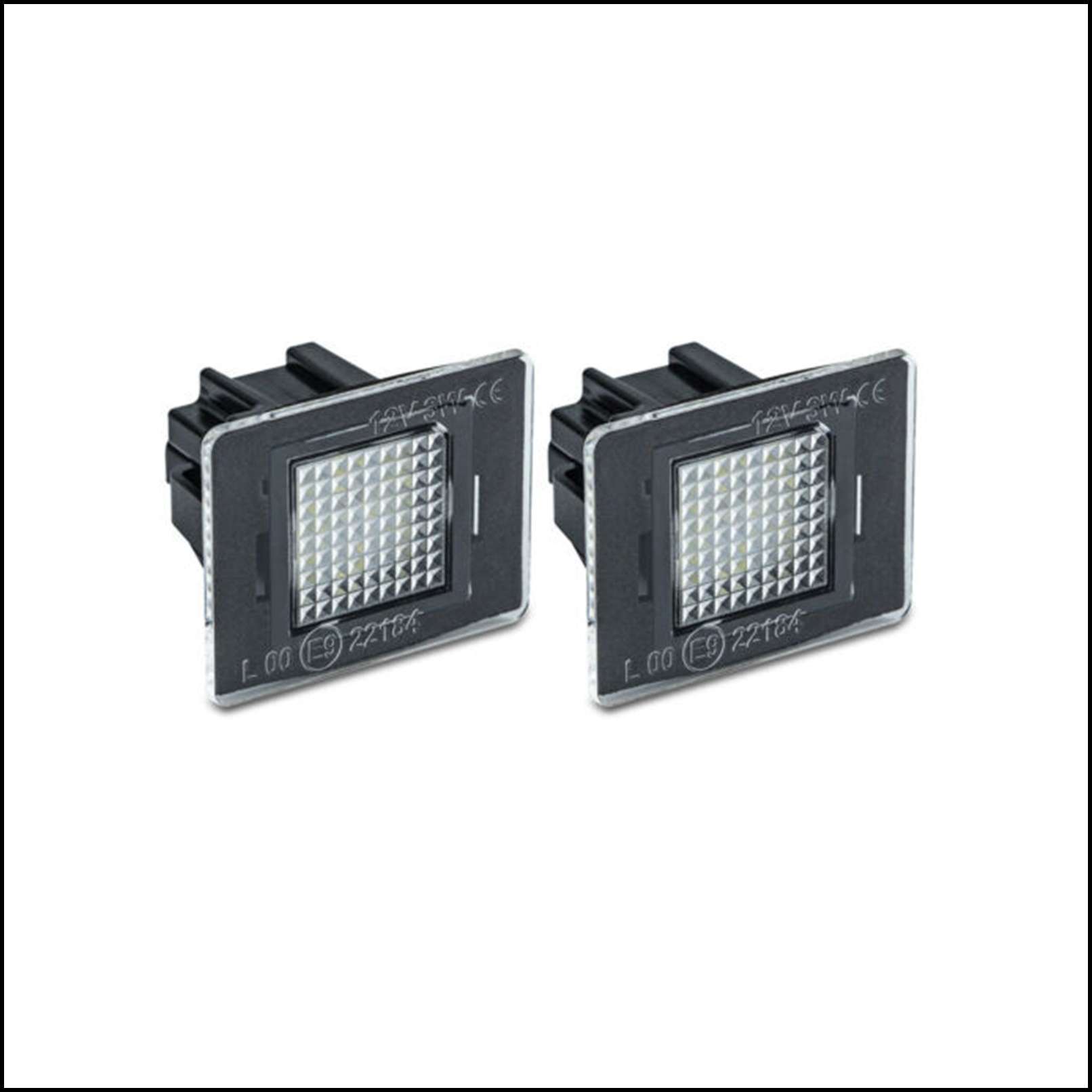 Luci Targa Led Placchette Plafoniere Specifiche Per Fiat 500 II