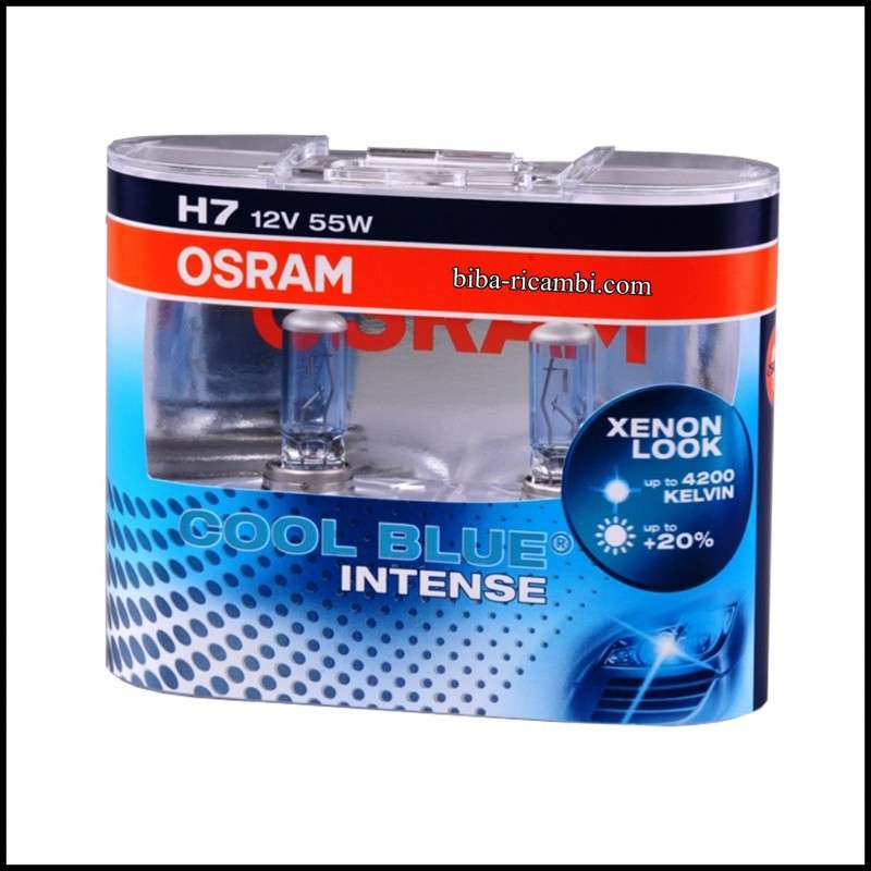 Lampade Osram H7 12V 55W Cool Blue Intense 4200k Luce bianca - Aricun