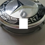 Coprimozzo nero argento cromato 75mm cerchi in lega perClasse A B C E GLA CLK acquista online