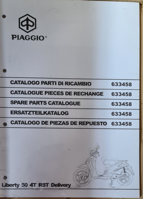 CATALOGO PARTI DI RICAMBIO LIBERTY 50 4T RST DELIVERY acquista online