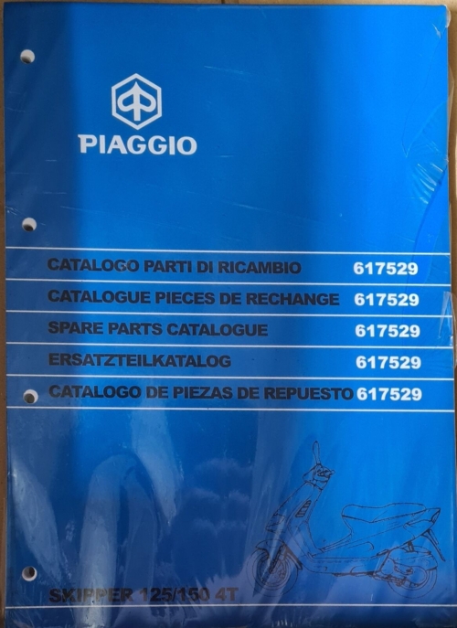 CATALOGO PARTI DI RICAMBIO SKIPPER 125/150 4T acquista online