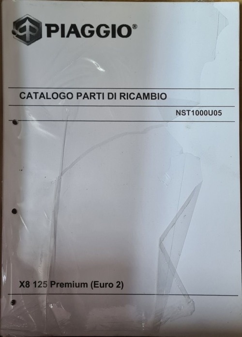 CATALOGO PARTI DI RICAMBIO X8 125 PREMIUM EURO 2 acquista online