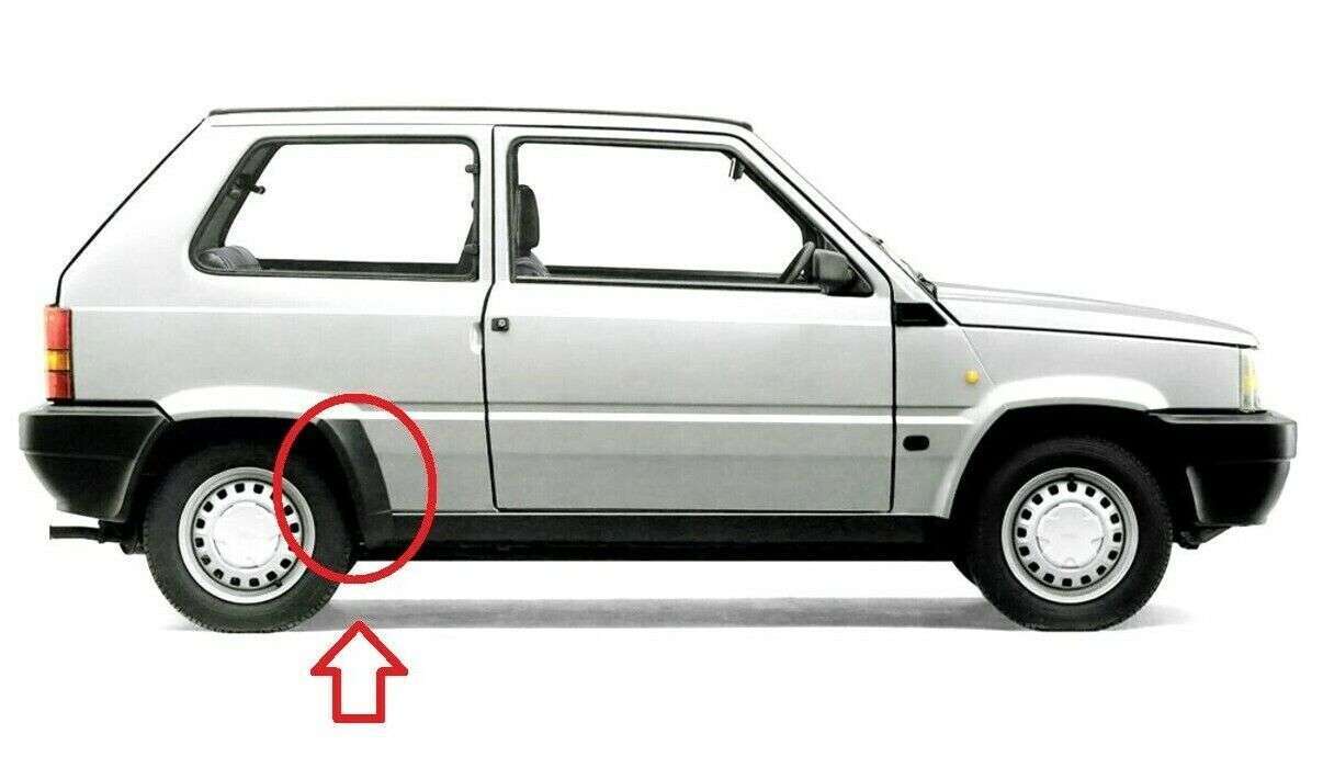 Fiat Panda 141 (1986-2003) coppia fanali posteriori