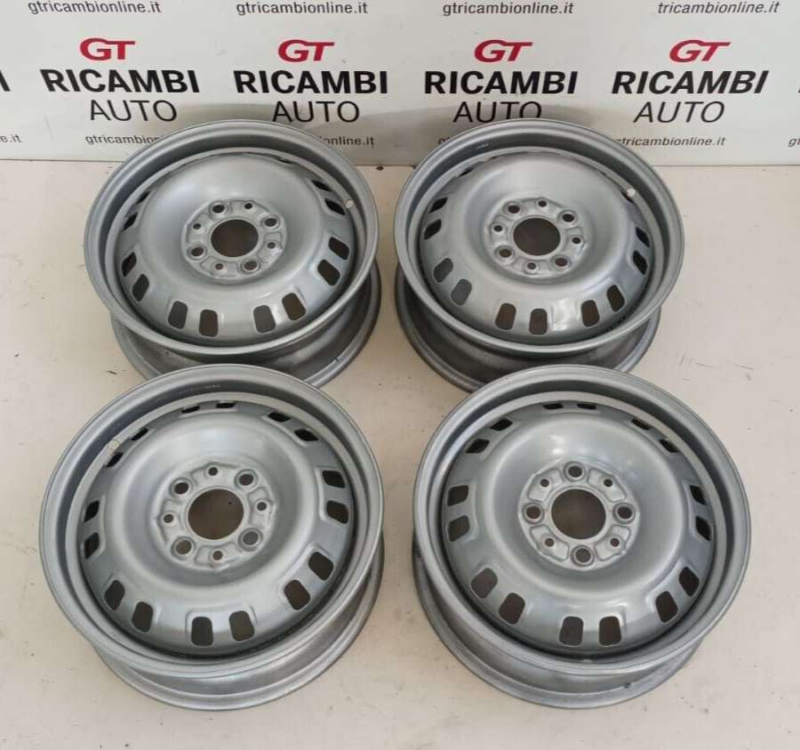 Seat Marbella / Fiat Panda 141 - set 4 cerchi in ferro originali R13 4,5x13  - Aricun