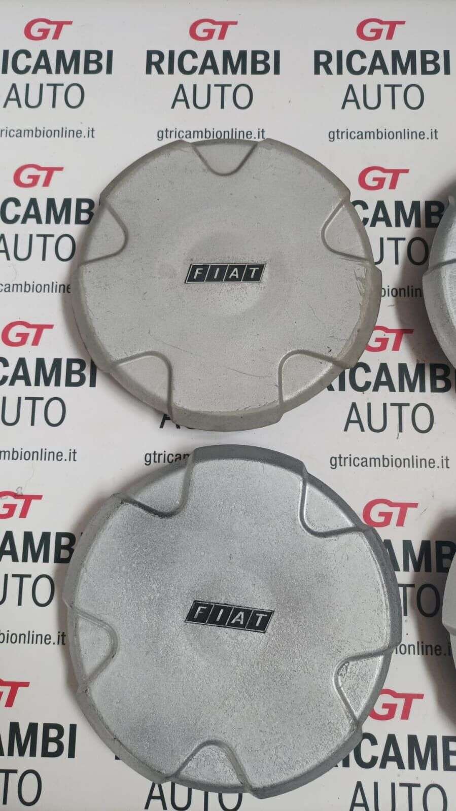 Fiat Panda 141 (1986-2003) set 4 coppette borchie cerchi R13 originali