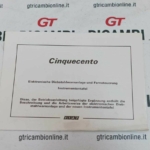 Fiat Cinquecento 900 (1991-1998) libretto uso e manutenzione lingua tedesca acquista online