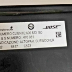 Alfa Romeo GT 937 - impianto stereo Bose originale 606833180 00606993570 acquista online