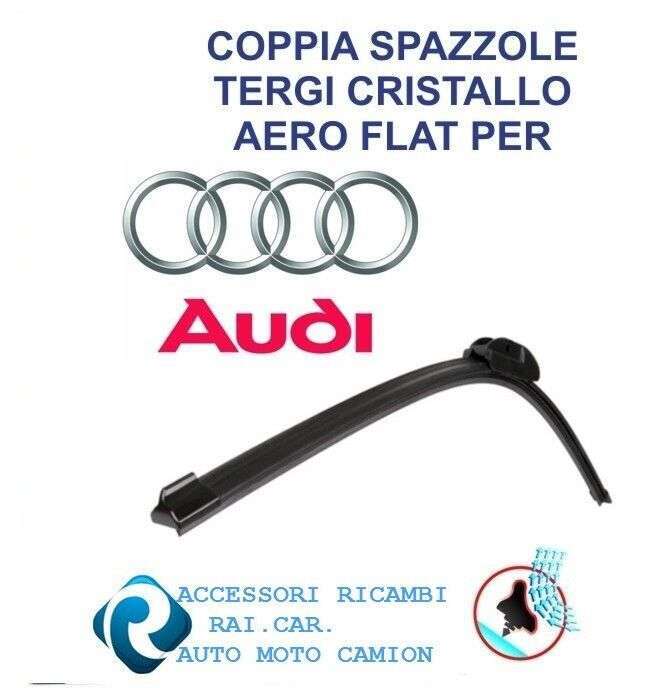 KIT 2 PEZZI SPAZZOLA TERGICRISTALLO AUTO MULTIATTACCO FIAT PUNTO EVO 05  65-40CM - Aricun