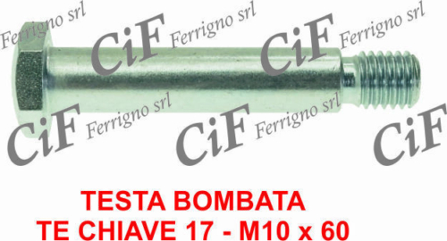 VITE TE CHIAVE 17-M10X60-STELO DIAM.11 A acquista online