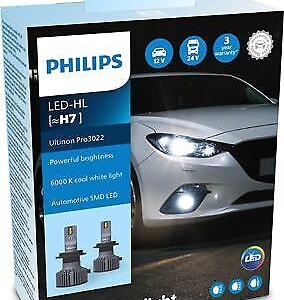 LAMPADA LED H7 ULTINON PRO3022 12/24 6000K
