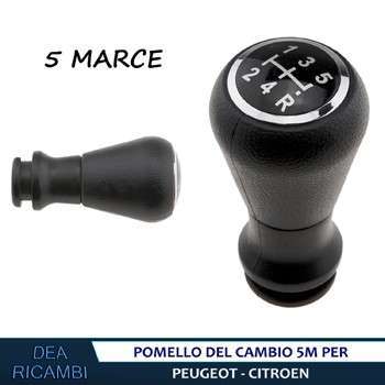 Pomello Cambio 6 Marce per ALFA ROMEO 159, SPIDER, BRERA Cuciture Nere  PCAR000 - Aricun