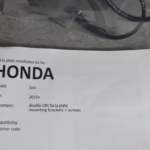 Cornice rivestimento autoradio + cablaggio antenna Honda HR-V / Jazz Dal 2013 al 2019 Cod CJA51 acquista online