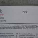 Griglia cromata frontale Citroen DS3 Dal 2010 al 2019 Cod 9424F5 acquista online