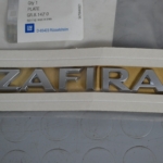 Scritta logo ZAFIRA Opel Zafira Dal 1999 al 2019 Cod 93185650 acquista online
