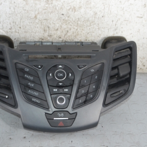 Tastiera comando radio + bocchette aria Ford Fiesta VI Dal 2008 al 2017 Cod 8A61-18A802-AKW Senza Bluetooth