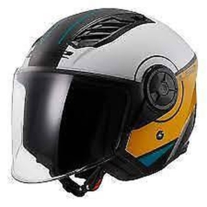 Helmet OF616 Airflow II Cover White Brown XXL