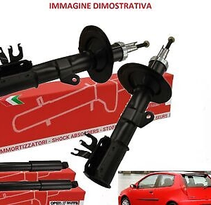 Set Amortiguadores Delantera y Trasera Fiat 188