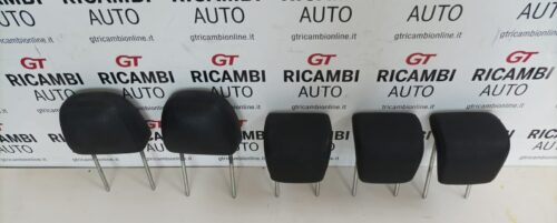 Fiat Grande Punto / Punto Evo - set poggiatesta neri in pelle originali acquista online