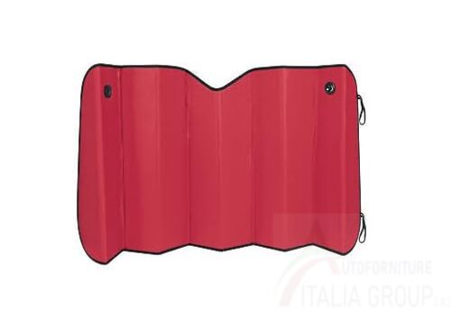 Sonnenschirm für Windschutzscheibe Auto Universal 160x85 CM Farbe Rot acquista online