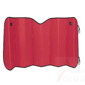 Sombrilla para Parabrisas Coche Universal 160x85 CM Color Rojo